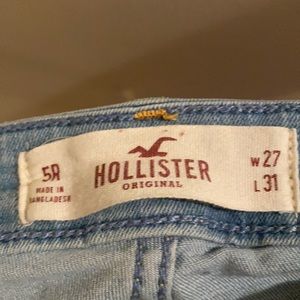 Hollister low rise super skinny jeans
